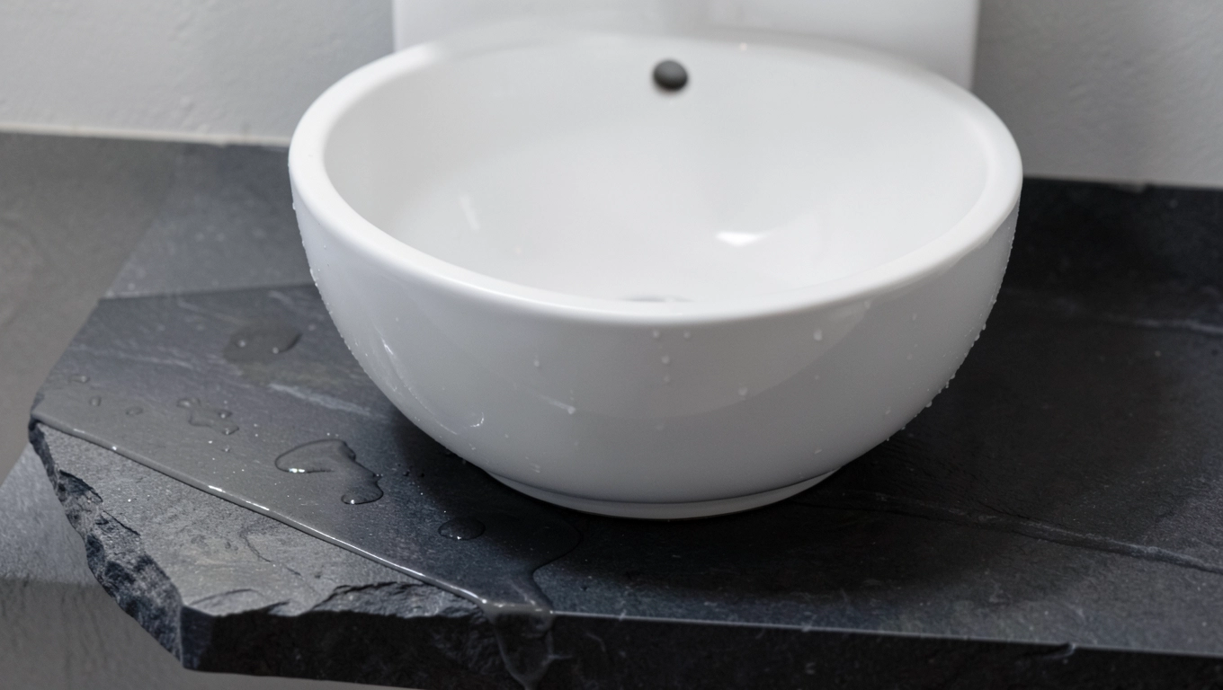 czym przykleić umywalkę do blatu