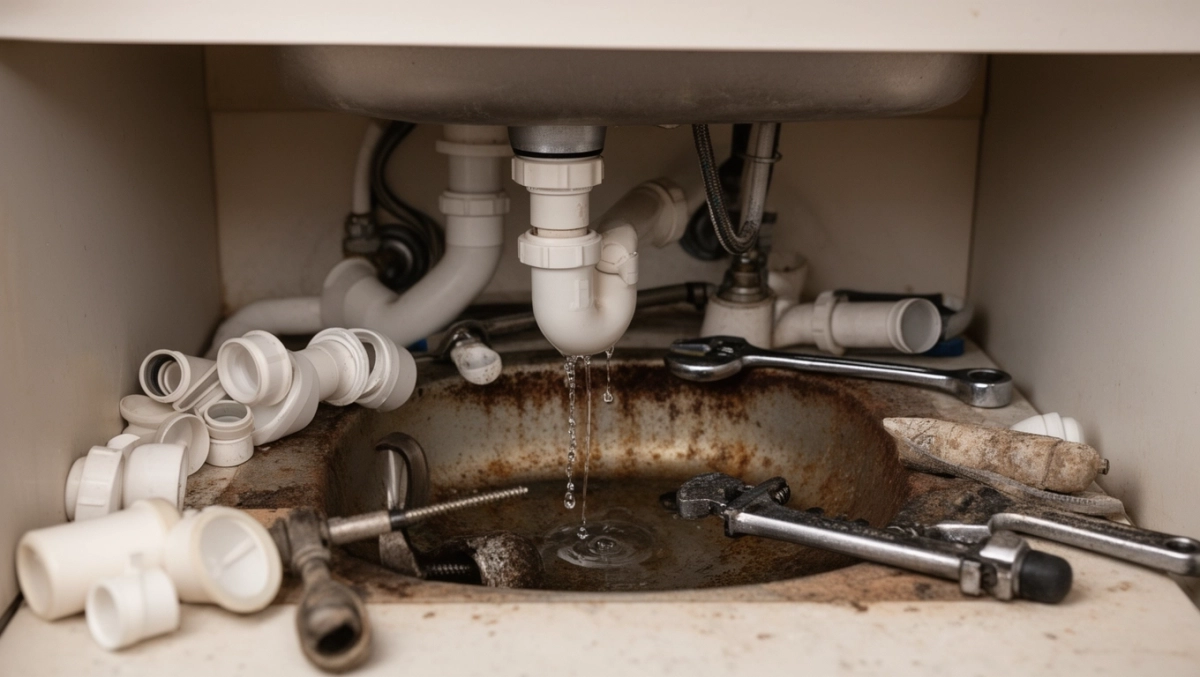 instrukcja montażu syfonu zlewozmywakowego