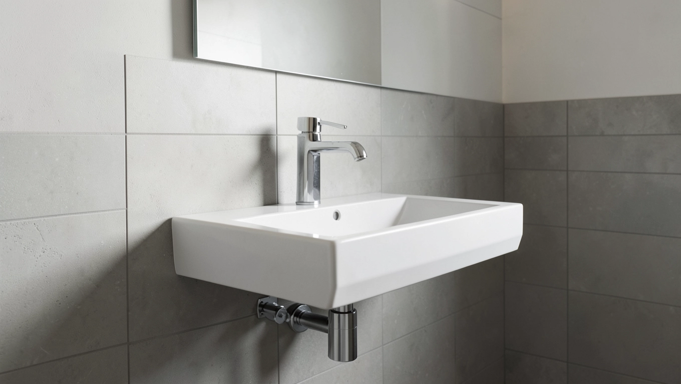 jak zamontować umywalkę do ściany