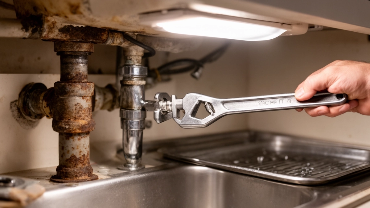 klucz do przykręcania baterii zlewozmywakowej