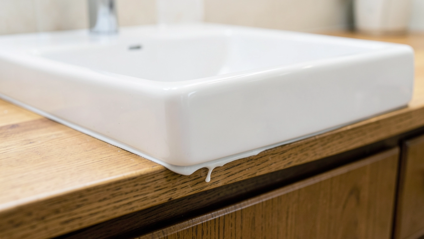 montaż zlewozmywaka nakładanego