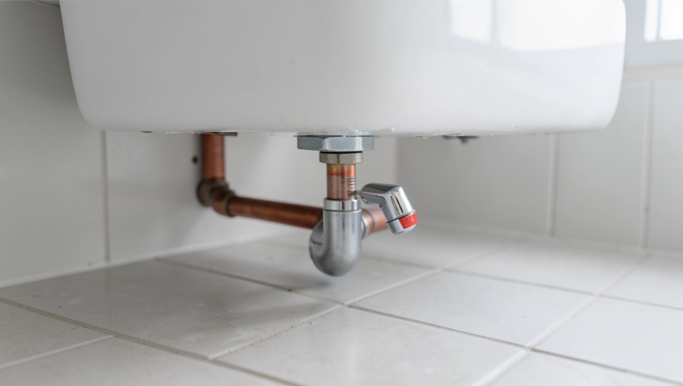 na jakiej wysokosci powinna byc zaworek pod wode w umywalce