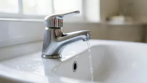 bateria umywalkowa ciężko chodzi