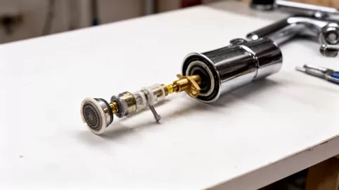 Budowa baterii zlewozmywakowej stojącej