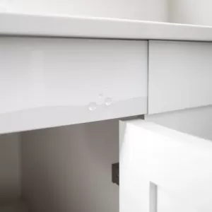 Jak zabezpieczyć szafkę pod umywalką