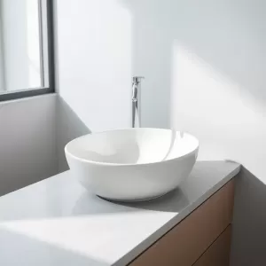 Jaka wysokość baterii do umywalki nablatowej