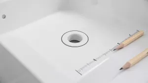 jaki otwór pod baterię umywalkową