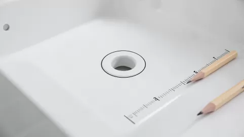 jaki otwór pod baterię umywalkową