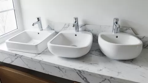 jakie są standardowe rozmiary umywalek łazienkowych