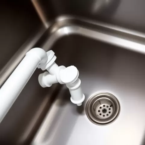 Montaż syfonu zlewozmywaka jednokomorowego Franke