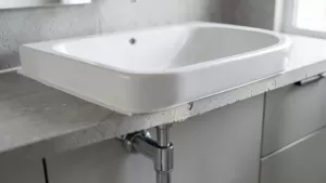 montaż umywalki nablatowej