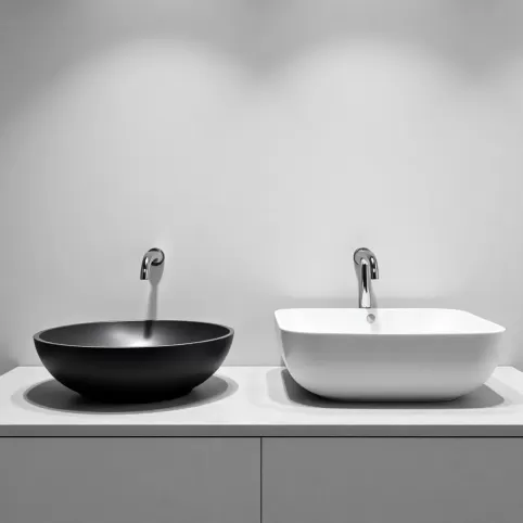 Nowoczesne umywalki nablatowe