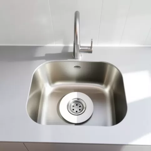 Zlewozmywak jednokomorowy do szafki 60 cm