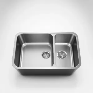 Zlewozmywak jednokomorowy z ociekaczem do szafki 80 cm