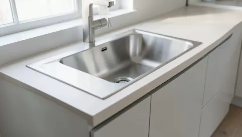 zlewozmywak nakładany na szafkę 80x60 z otworem na baterię