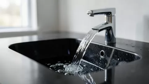 zlewozmywak wodospadowy