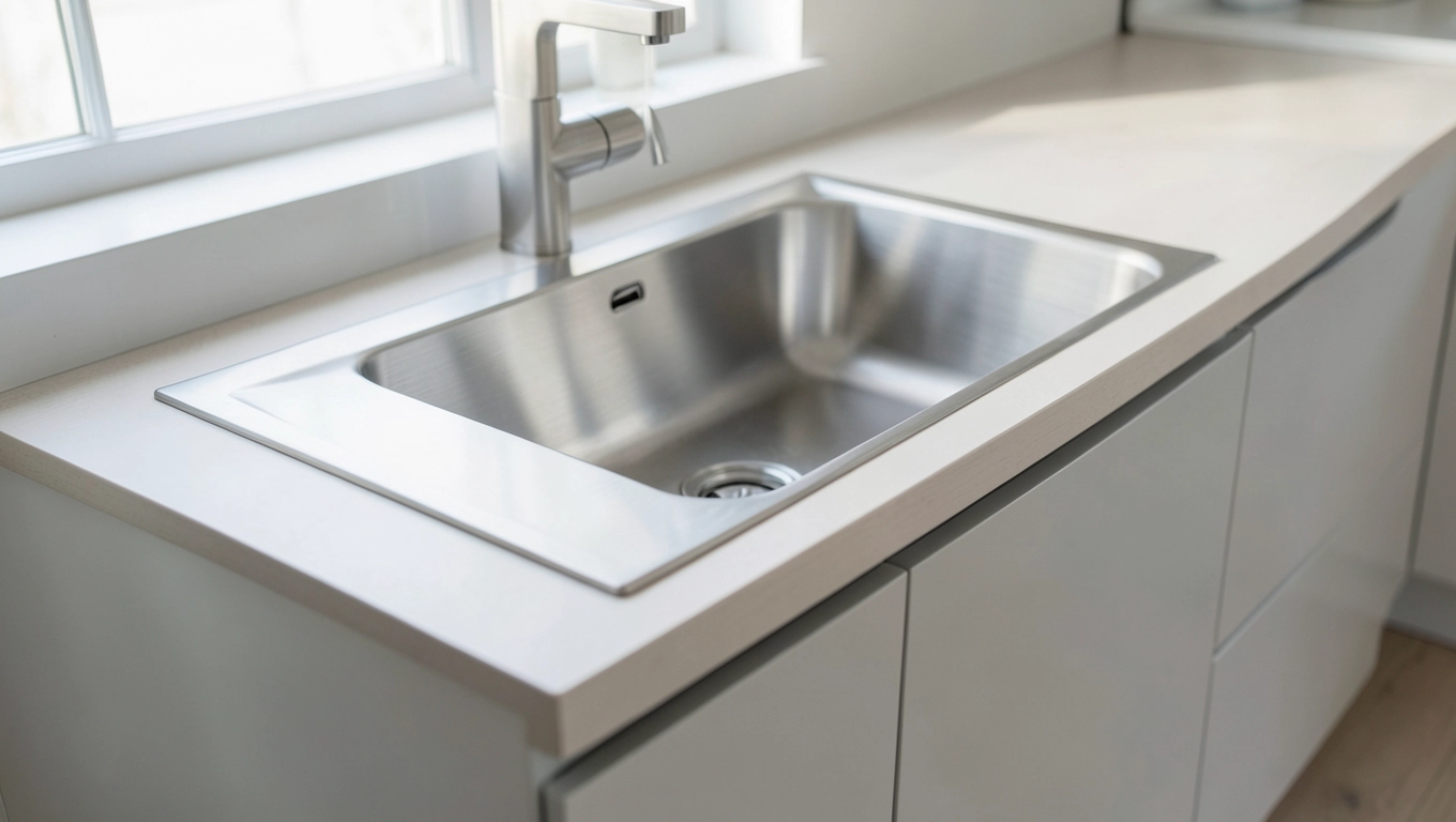 zlewozmywak nakładany na szafkę 80x60 z otworem na baterię